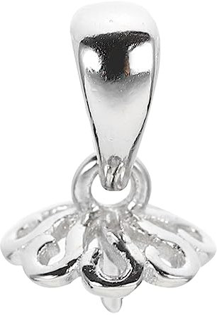 HAPINARY Schmuck S925 Reines Silber Pinch Bail Verschluss Für Halsketten Charm Pinch Für Schmuckherstellung