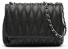 MISAKO Camille bolso de fiesta acolchado ED. Mujer - Camille Negro 18 X 24 X 9 cm