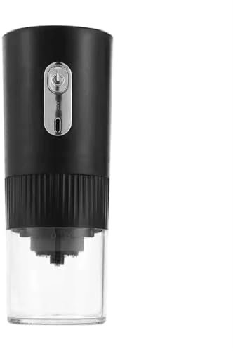 Electric Mixer Grinder, New Upgrade Coffee Grinder Portable USB Charging Electric Coffee Grinder Automatic Grinding Machine for Office Outdoors for Grinding Various Dried Cereal/Herb/Spice/Nut(Nero)