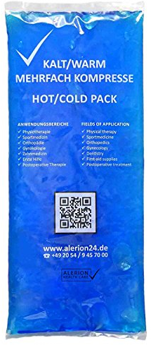 10 Stück 12 cm x 29 cm Kalt-Warm-kompresse Mehrfach Kompresse Wiederverwendbar Coolpack Mikrowellen geeignet verschiedene Größen