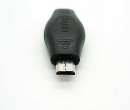 Adaptateur connecteur convertisseur Mini USB Femelle vers Micro USB mâle