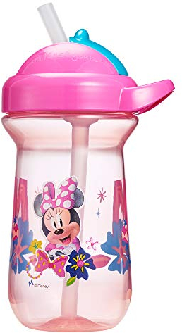 The First Years Gobelet à paille pour tout-petits Disney Mickey Mouse, 30 cl