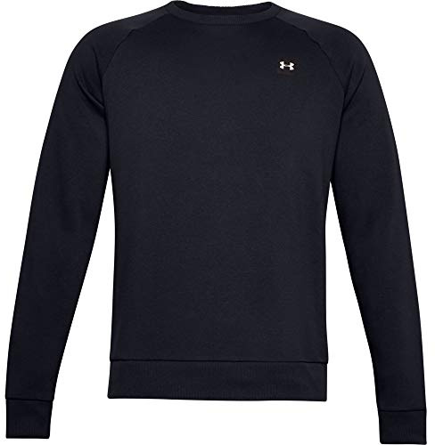 Under Armour Rival Fleece Crew, sporttröja med lös passform, bekväm och varm herrtröja