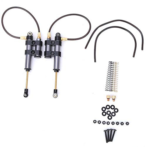 RC Crawler Shocks,Internal Spring Negative Pressure Adjustable Damper with Absorber Springs for 1/10 Scale RC Crawlers Off-Road Racing and Rock Crawling Enthusiasts