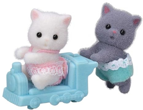 Sylvanian Families L5457 Perserkatzen Zwillinge - Figuren für Puppenhaus