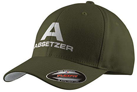 Copytec Flexfit Absatzer Bundeswehr Fallschirmspringer Kontrollorgan überwachen #36648, Farbe:Oliv, Flexfit Kappe:S/M