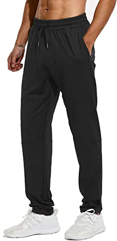 HODOSPORTS Jogginghose Herren Extra Lang 82cm / 87cm / 92cm Innenbeinlänge Sporthose mit Reißverschluss Track Pants Sweatpants