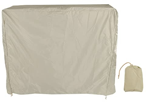EVTSCAN Table Tennis Table Cover with Zipper Waterproof Dustproof Sunproof Ping Pong Table Cover for Indoor Outdoor Foldable Table Tennis Tables Beige 155x75x144cm