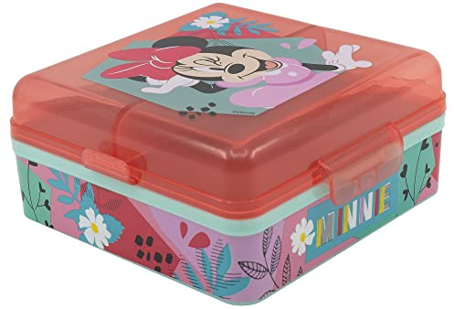 Stor SANDWICHERA MULTIPLE CUADRADA MINNIE MOUSE BEING MORE MINNIE
