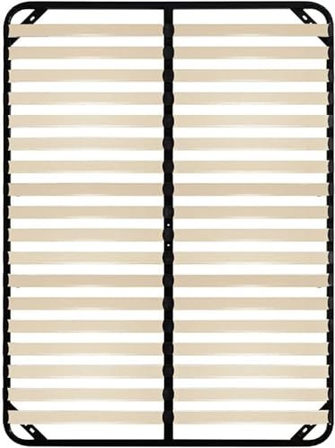 IZTOSS Sommier 140x190cm Sommiers à Lattes pour Adulte(140x190-0 Pied)