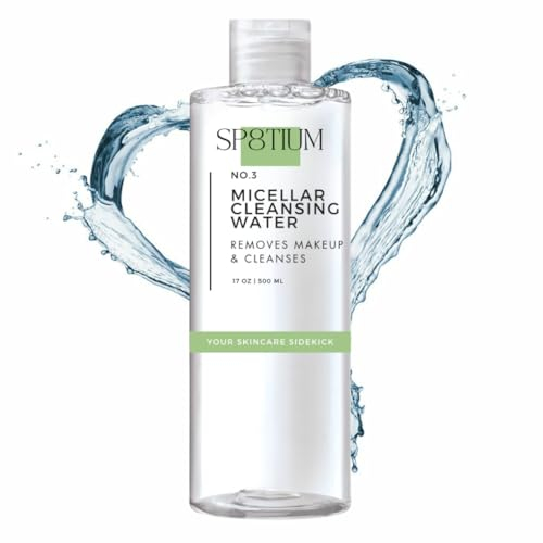 Micellar Cleansing Water Makeup Remover, 500ml - The Perfect Face Cleanser For Your Skincare (500ml)