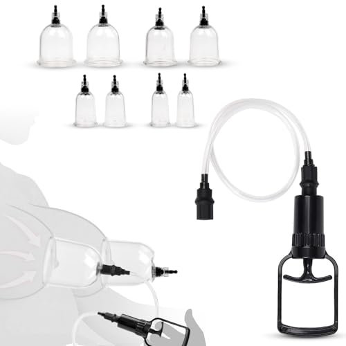 FLYSL Suceurs de Clitoris Tétons Stimulation Suceurs Mamelons,4 Paires de Pompe à Vide Clitoris Ventouse De Mamelon,Jouets de Mamelon Sexuels Extrêmes SM Sexuel Plaisir,Jouer Sexuelle pour Femme