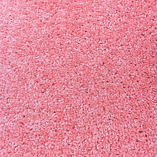 Tuda Carpets | Imperial 6.5mm Pile Budget Carpet with Felt Backing, 8.5mm Total Height | Blush Pink (11) - 4m x 1m (13ft1 x 3ft3)