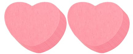 Nicear 20 Pack Esponjas Comprimidas para Limpieza Facial Esponjas para Limpieza Facial Eliminación de Maquillaje Exfoliación de Poros (Forma de Corazón Rosa)