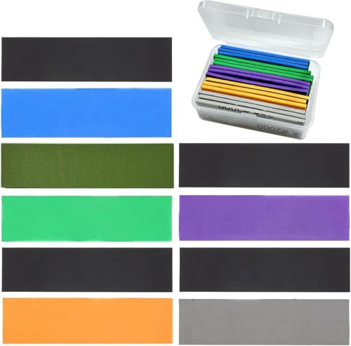 KEWAYO Lot de 15 Éponges de Ponçage Réutilisables Professionnelles Grain 800-2000 pour Bois Métal Cloison Sèche Humide & SecBricolage, Modélisme, Rénovation