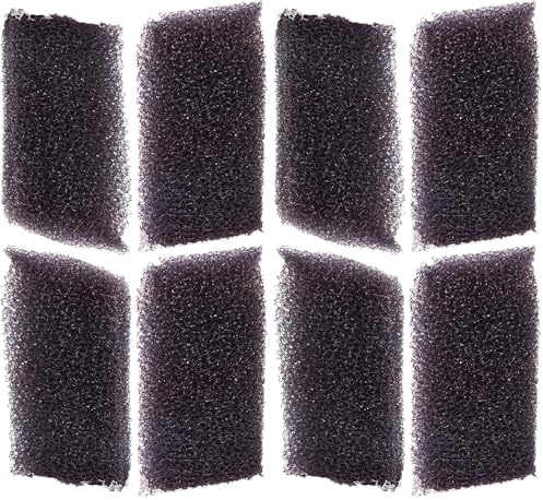 Tetra BF 400/600 Filterschwamm - Filtermaterial 400 Plus und IN 600 Plus Aquarium Innenfilter, 4 Stück (Packung mit 2)