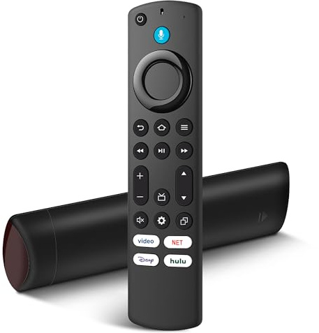Telecomando di ricambio compatibile con Insignia Smart TV Stick Lite/Stick 4K/Smart TV 3a generazione/TV Cube/Stick (2a generazione/3a generazione), non per TV Roku/Samsung