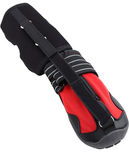 Fockety Tutore per Piede Cadente con Cinturino, Scarpe Correttive per Cani per Sollevare in Sicurezza le Dita dei Piedi per Problemi Ai Piedi, Correttore per Animali Domestici per Cani, (M)
