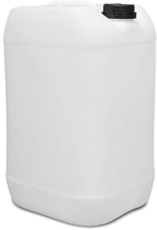 Packlan Premium - Bidón (25 L, polietileno de alta densidad, con tapa enroscable)