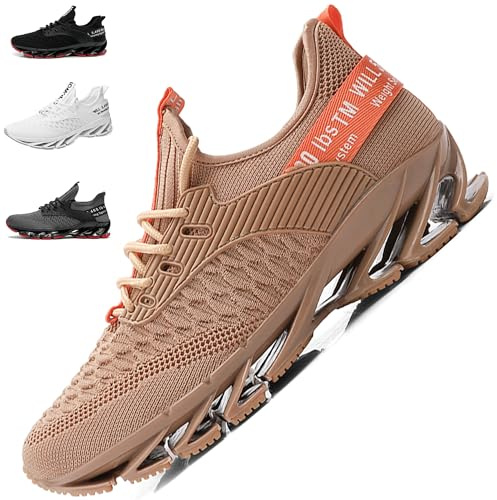 Chaussures de Course Homme Femme Basket Running Sport Fitness Jogging Legere Athlétique Sneakers Casual Multicolore EU 36-46 EU 36-46