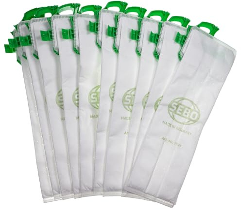 7029-10PACK 10x 3 Layer Dust Bags for Sebo Dart & Felix Models