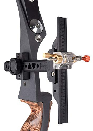 ELONG OUTDOOR Archery Recurve Adjustable Bracket Sight Bow Sights Practice T Shape Shooting Target Tools Accessory Suitable for Beginner Adult Archer