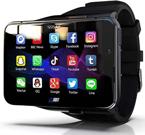 GKPLY Smart Watch for Men Women, 2.88 Inch Large Screen 4G + 64G High Configuration Max Smartwatch, Support Bluetooth GPS WiFi, Compatible with Android IOS