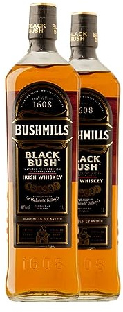 Whisky Blended Bushmills Black Bush Botella Misil 1 L (Caja de 2 Botella Misil de 1 L)