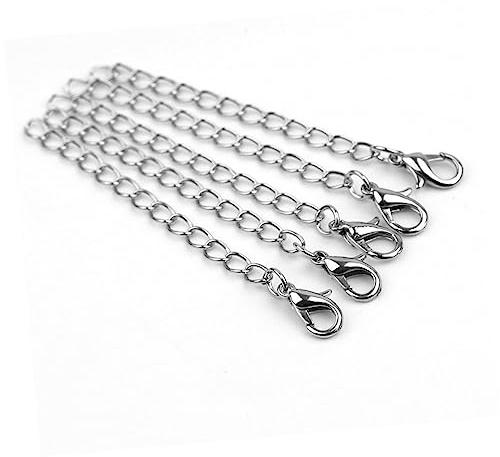 Operitacx 20pièces Rallonge De Chaîne pour Colliers Et Bracelets avec Fermoir Extension Pratique