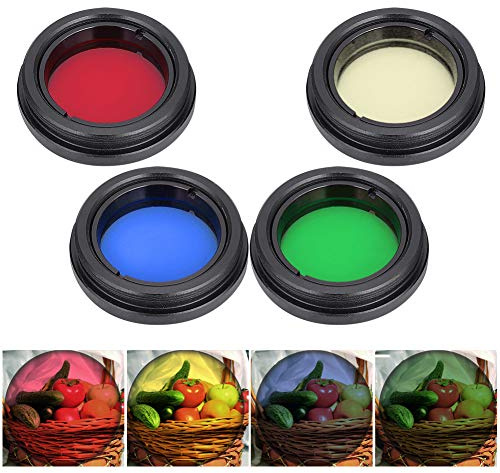 Telescope Filter, Telescope Moon Filter,Telescope Eyepiece Lens Color Filter for Moon Nebula Planet Sun, Eyepieces Filters, Filters Kit