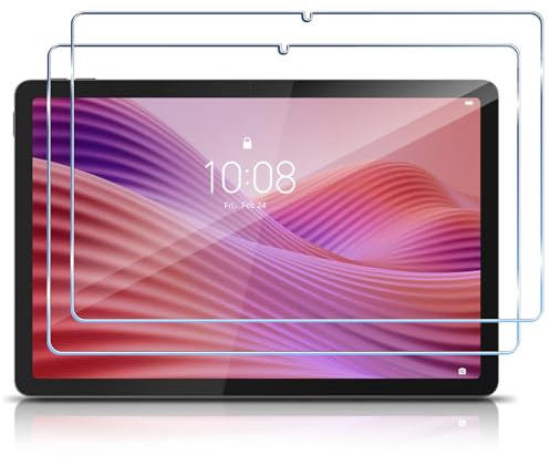 Haofun Schutzfolie Kompatibel mit Lenovo Tab TB311FU/TB311XU 2025 10.1 Zoll für Panzerglas, 2 Stück 9H Härte Anti-Kratzen Folie, Anti-Bläschen Panzer Schutz Glas, HD Clear Displayschutz