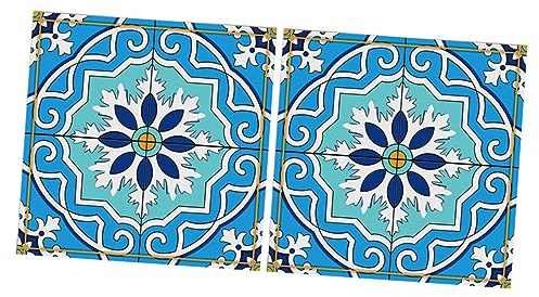 TOPBATHY Pegatinas Antideslizantes para Baño 10 Pcs Adhesivos Impermeables de PVC Decoración para Paredes Resistentes al Desgaste Autoadhesivos Uso Duchas y Azulejos