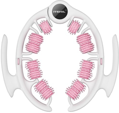 ITEHIL Lymphdrainage-Massagegerät, Anti-Cellulite-Massagerolle, Cellulite-Entferner, Faszien-Massagegerät für Arme, Beine, Bauch und Gesäß
