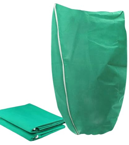 lyanny Cubiertas Invernales para Plantas Protección Anticongelante - Cobertores Invernales Plantas - Barrera Transpirable contra Insectos con Cremallera Lateral para Tomate,