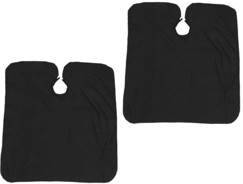 Cabilock 2 pezzi per Taglio Capelli e Colorazione Mantello Protettivo Professionale per Parrucchiere Tessuto Traspirante e Resistente Adatto per Salone e Uso Domestico