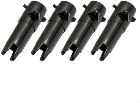 FABULETTA Air Release Valve Adapter Hose 4-Pack, P61727 Connector For Lazy Spa Inflatable Hot Tubs Pool Equipment Deflation Parts