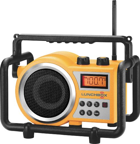 Sangean LB-100 Worksite AM/FM Utility Radio – Tough, Water Resistant