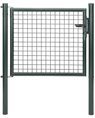 Alberts 600099 Wellengitter-Einzeltor | verschiedene Breiten und Höhen | anthrazit-metallic | Breite 100 cm | Höhe 75 cm