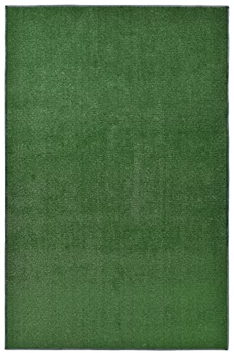 Garland Rug, Green 4' x 6' Artificial Grass Indoor/Outdoor Area Rug, Rectangle (GG000A048072K8)