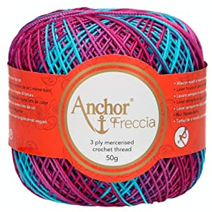 Anchor Freccia Stärke 6 Multicolor, 4787006-09462, Farbe:9462, Häkelgarne