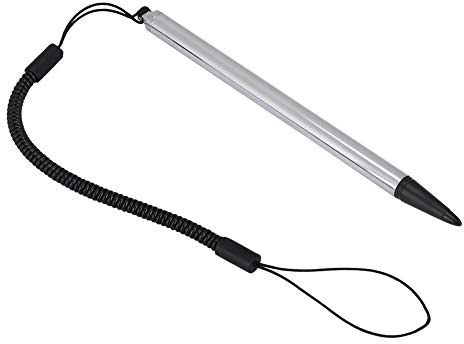 Universeller Touchstift, Resistiver Stylus für POS, PDA und Tablet | ABS Material einziehbare Federkordel universeller Touchscreen Stift für Navigator