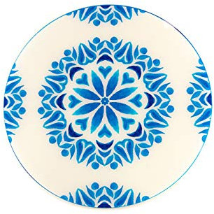 Oedim BajoPlato Damasco | Fabricado en Metacrilato 4mm| 35 x 35 cm | Decoración mesas, hogar |