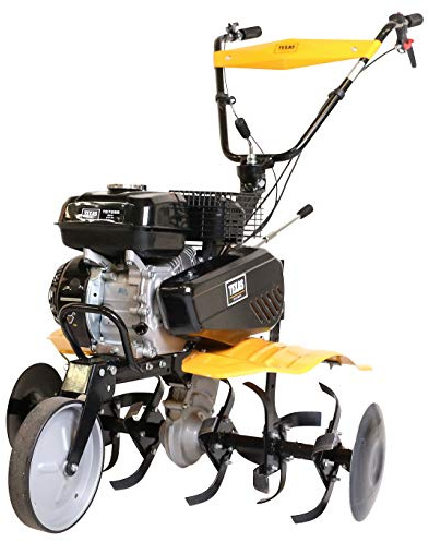 TEXAS Gartenfräse FX815TG Motorhacke Bodenhacke Bodenfräse Rasenfräse Pflug Benzin mit Antrieb | 36-85cm | 212cm³ | 4 Takt | 4000W | 5,5PS | 2xVorwärtsgang +1xRückwärtsgang | 30cm Arbeitstiefe
