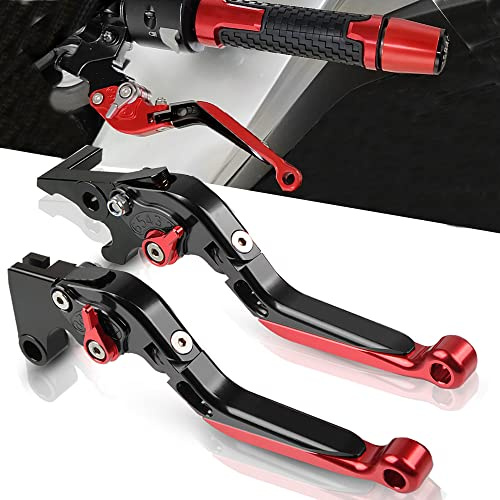 MT09 2013-2020 Einstellbar Bremskupplungshebel CNC Aluminium Bremshebel | Für MT09 SP 2017-2020 MT09 TRACER 2015-2020 MT09 TRACER GT 2018-2020 Blau Schwarz