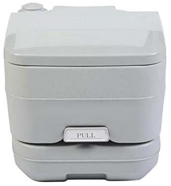 WYJRO Toilette Portatile da Campeggio, Toilette da Campeggio Toilette Portatile WC Rimovibile per i Bambini Anziani Bagno Mobile per Camper Casa Mobile WC Chimico da Viaggio,Double Outlet,10L