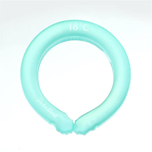 YCHXI Cooling Neck Band | No Condensation Reusable Cooling Ring For Neck, Always Stays Dry, Freezes At Room Temperature, Provides Relief From Overheating In Hot Climates (Color : C)