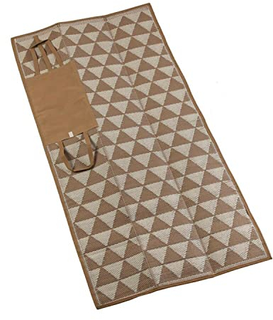 VERSA ALFOMBER PICNIC BEIGE TRIANGU