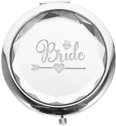 Kompaktspiegel Für Brautjungfern Brautspiegel Für Hochzeit Taschenspiegel-Set Kleiner Handspiegel Minispiegel Für Frauen