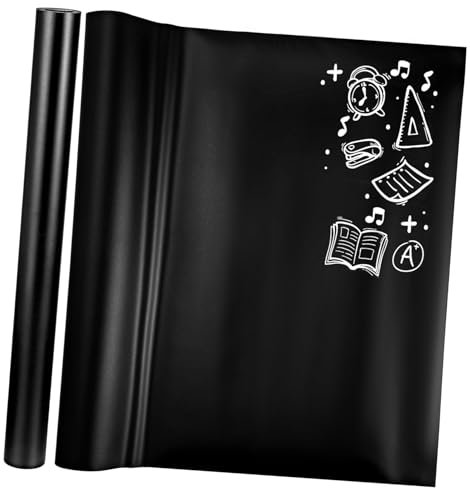 SHOWERORO 2pcs Blackboard Stickers Self-Adhesive Blackboard Films for Kitchen Office School Chalkboard Decal Chalkboard Sticker