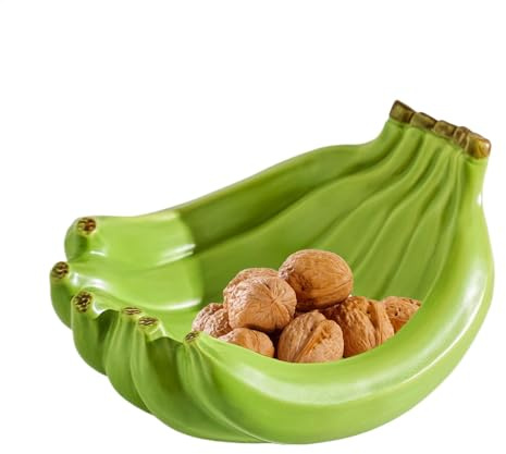 Generisch Bol à fruits en forme de banane, plateau de service à dessert | Bol à fruits décoratif, bol décoratif amusant pour la cuisine, porte-fruits réutilisable pour la maison, le studio